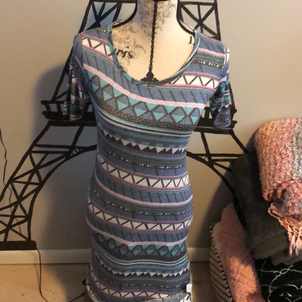 Lularoe aztec design dress